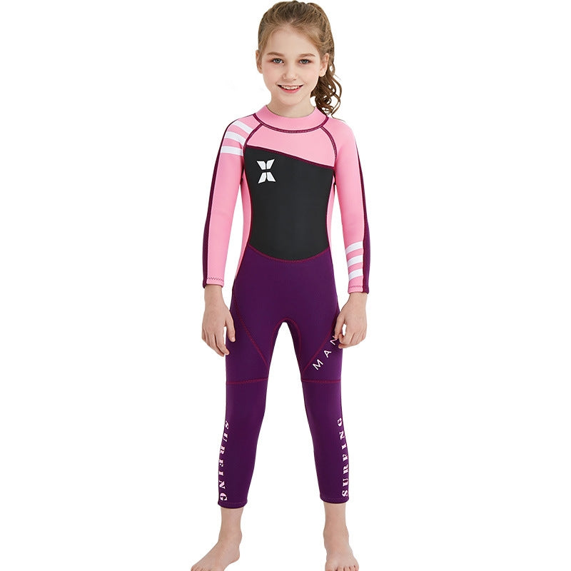 Children diving suit