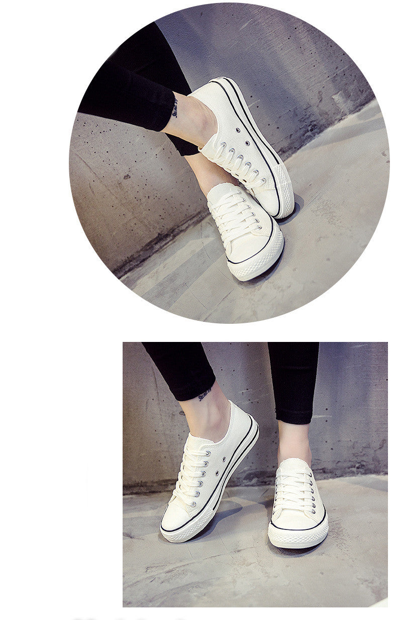 Summer New Canvas Shoes For Women