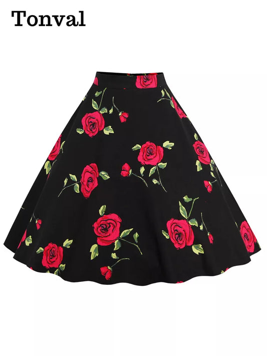 Floral Vintage Skirt