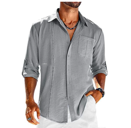 Casual  Long Sleeve Shirt - My Classy Fashion Store