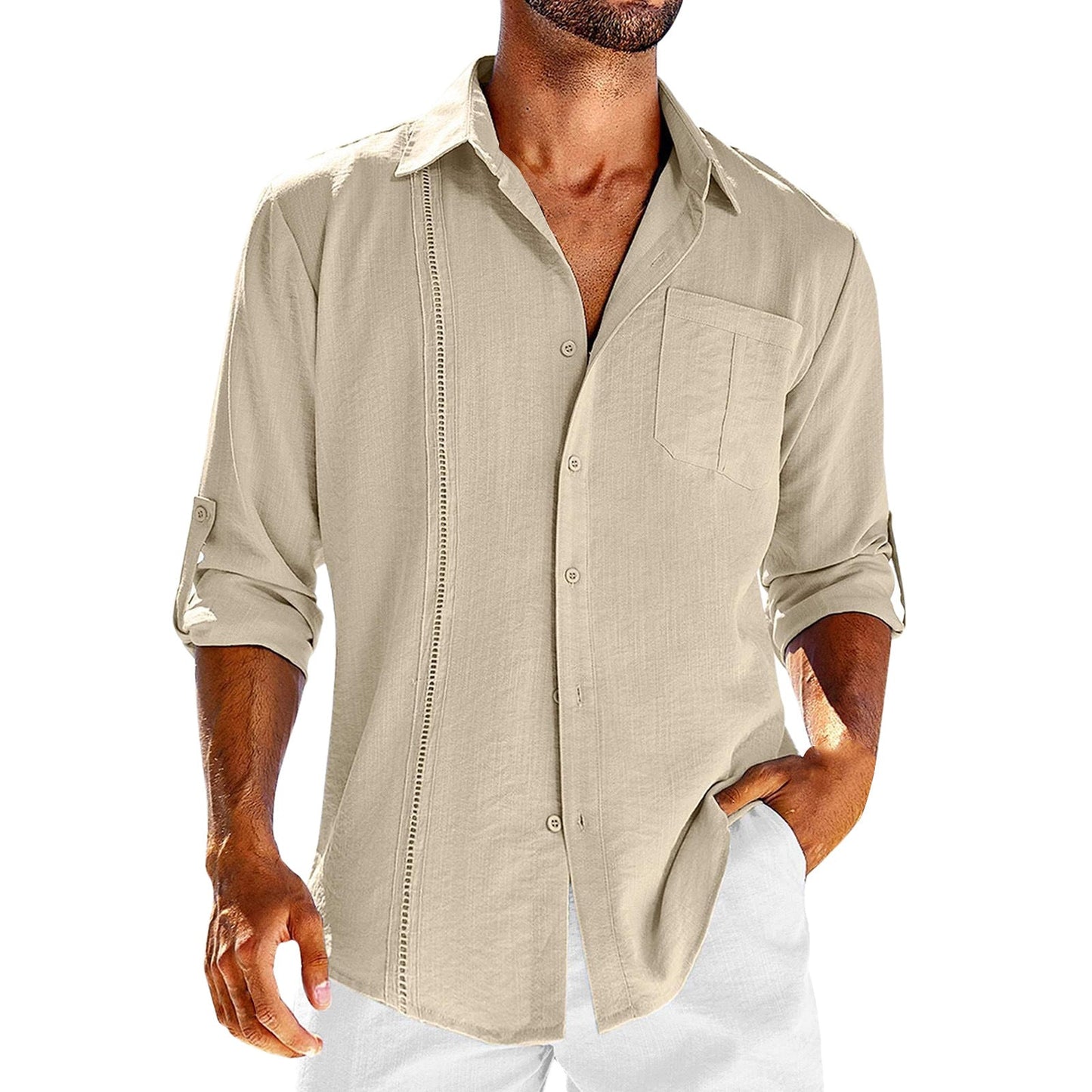 Casual  Long Sleeve Shirt